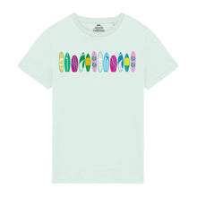 Load image into Gallery viewer, Men’s T-Shirt 100% Organic Cotton With Surfboard Design