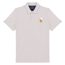 Load image into Gallery viewer, Men’s Polo Shirt 100% Recycled Cotton & Polyester with Beer Drinking Design