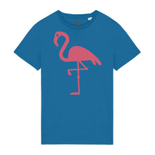 Load image into Gallery viewer, Men’s T-Shirt 100% Organic Cotton With Flamingo Design
