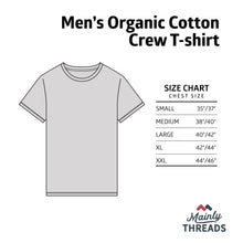 Load image into Gallery viewer, Men’s T-Shirt 100% Organic Cotton With Minimalistic Design