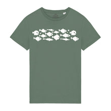 Load image into Gallery viewer, Men’s T-Shirt 100% Organic Cotton With Fish Design