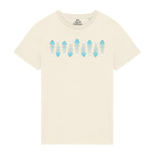 Load image into Gallery viewer, Men’s T-Shirt 100% Organic Cotton With Fish Skeleton Design