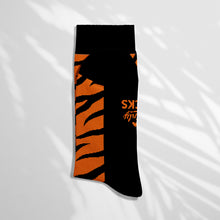 Load image into Gallery viewer, Women’s Socks with Tiger Skin Pattern Cotton Casual Socks Size 4 to 7