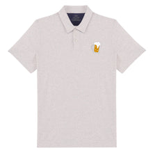 Load image into Gallery viewer, Men’s Polo Shirt 100% Recycled Cotton &amp; Polyester with Beer Drinking Design
