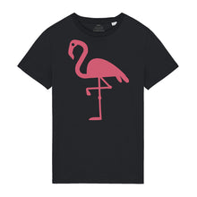 Load image into Gallery viewer, Men’s T-Shirt 100% Organic Cotton With Flamingo Design
