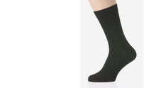 Load and play video in Gallery viewer, Mens Black Socks, Size 6-11, Ready to Wear or Ready to Print
