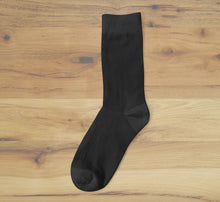 Load image into Gallery viewer, Mens Black Socks, Size 6-11, Ready to Wear or Ready to Print
