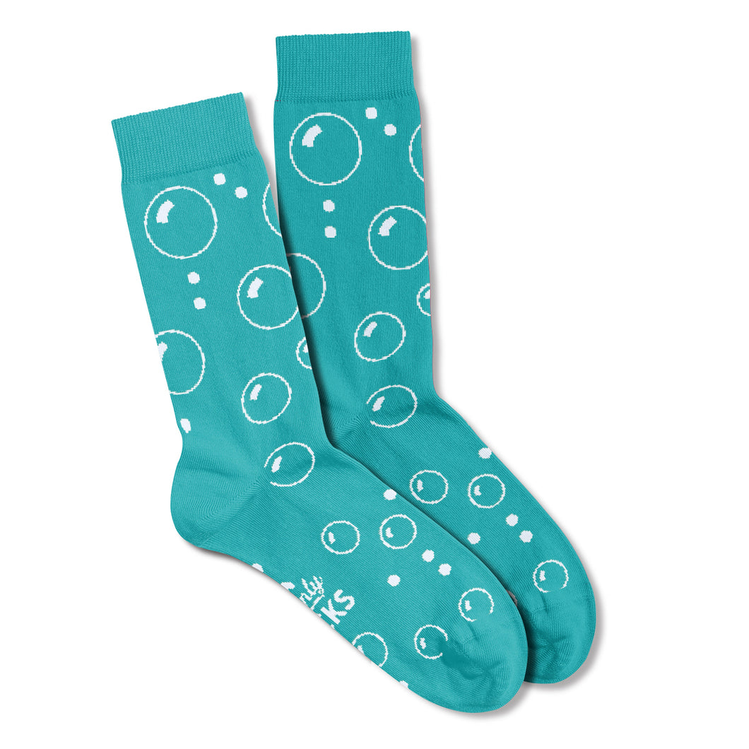 Women’s Socks with Bubbles Pattern Cotton Casual Socks Size 4 to 7