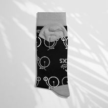 Load image into Gallery viewer, Men’s Socks with Cycling Pattern Cotton Casual Socks Size 6 to 11
